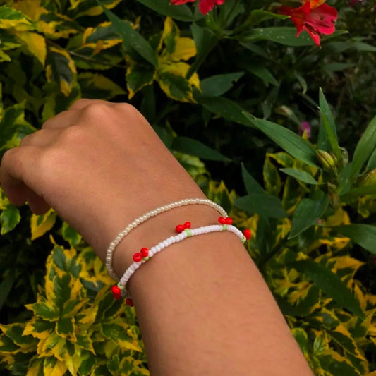 Set de pulseras de cerezas 🍒